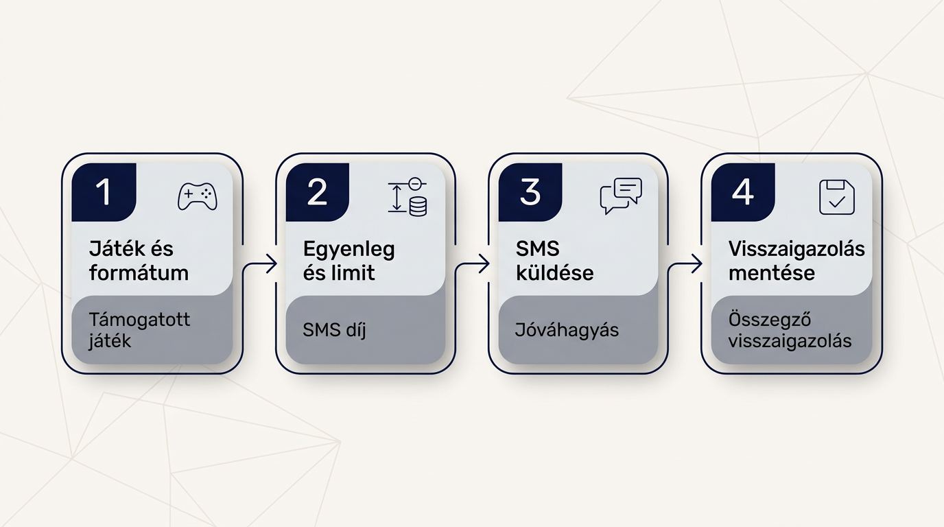 Fogadás és lottózás SMS-ben
